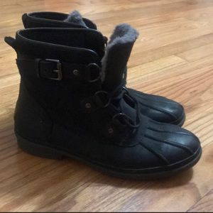 Black UGG boots!